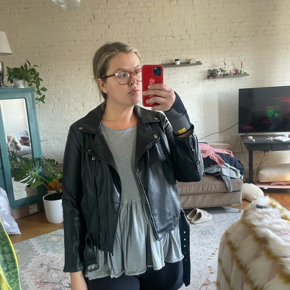 Elodie leather jacket